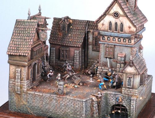 Some crazy cool Warhammer dioramas